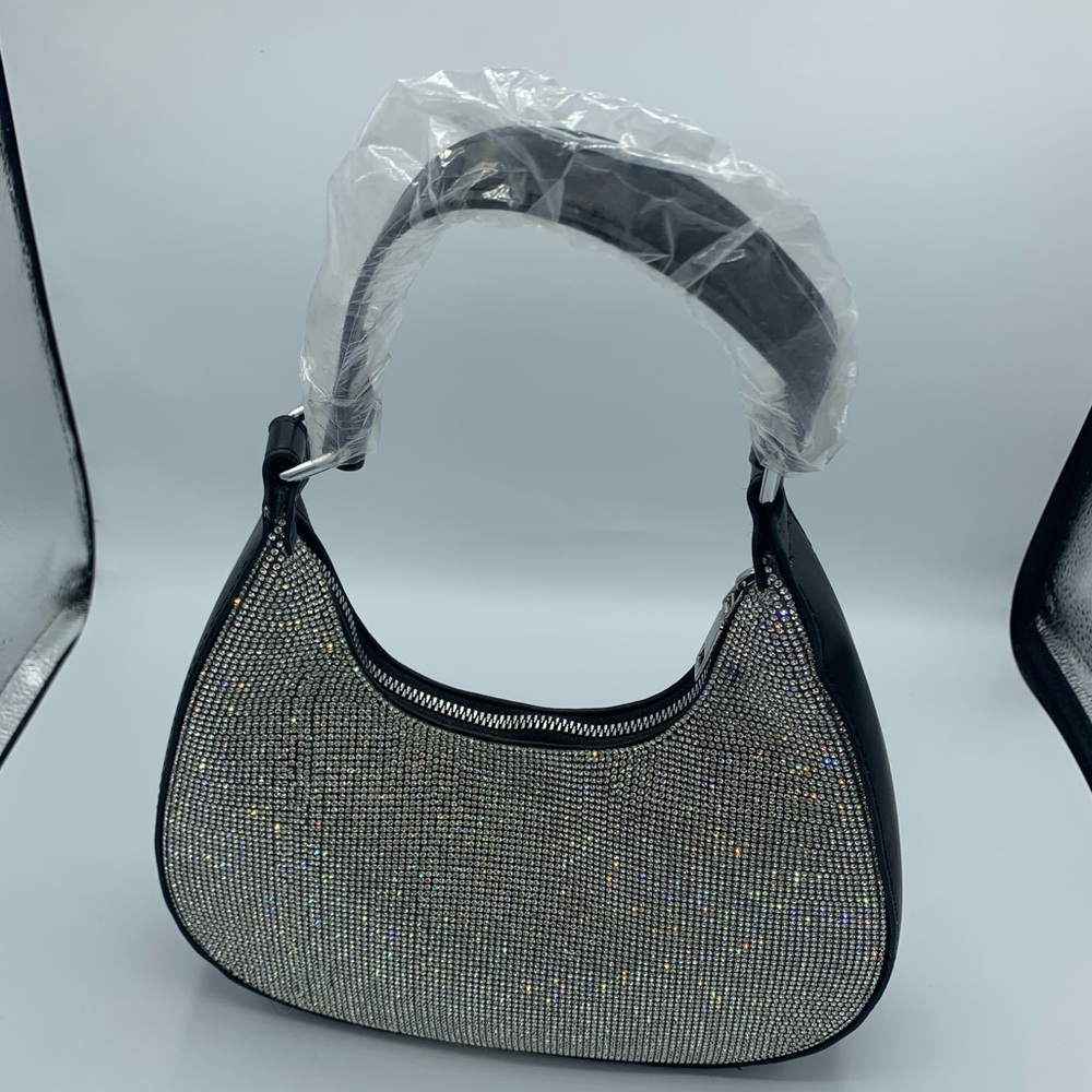 fashion boutique rhinestones handbag new